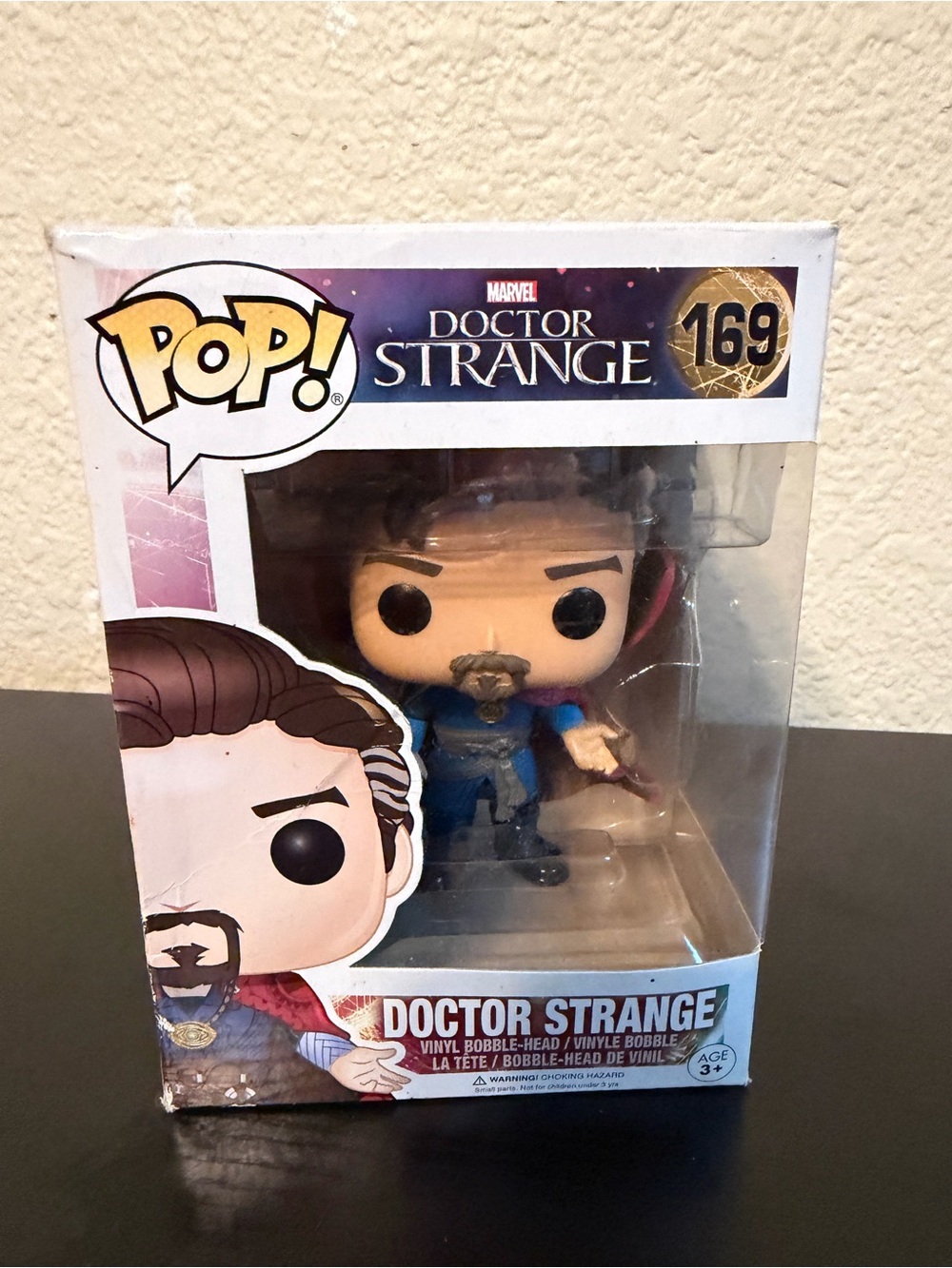 Funko POP! Doctor Strange Vinyl Figure - Blue & Red Cloak